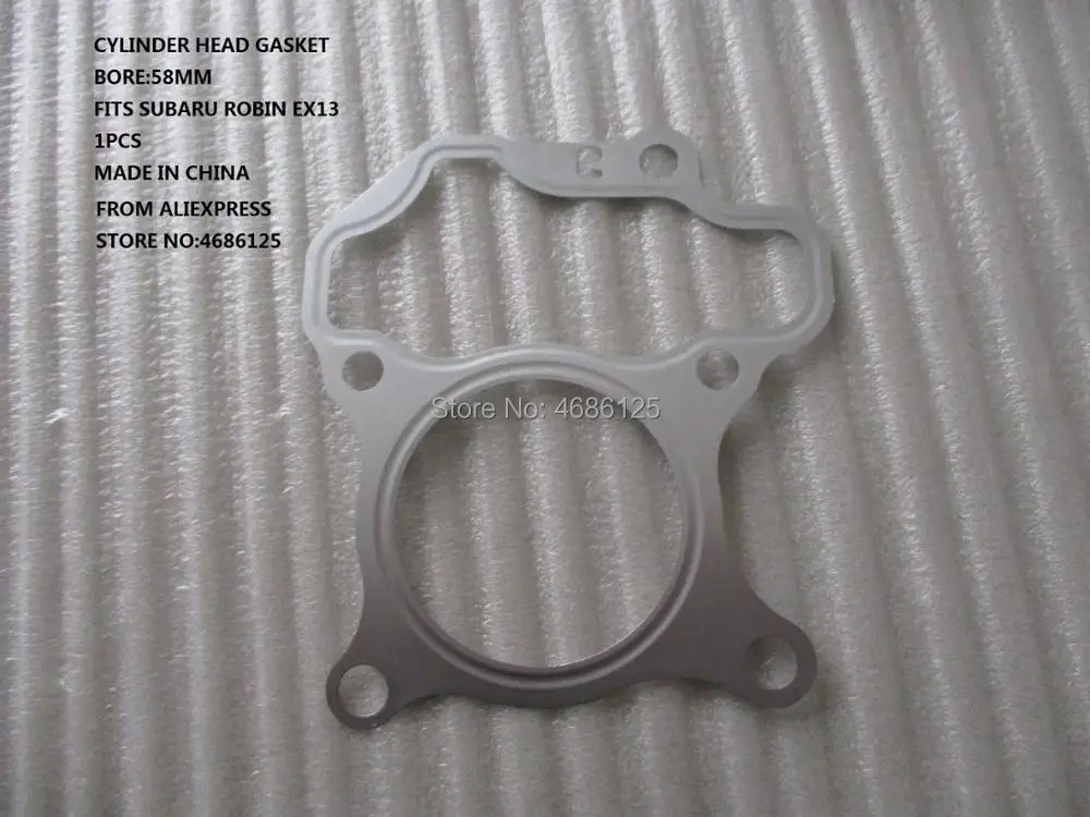 

CYLINDER HEAD GASKET FITS 4.5HP EX13 SUBARU ROBIN 4 TROKE ENGINE BORE 58MM