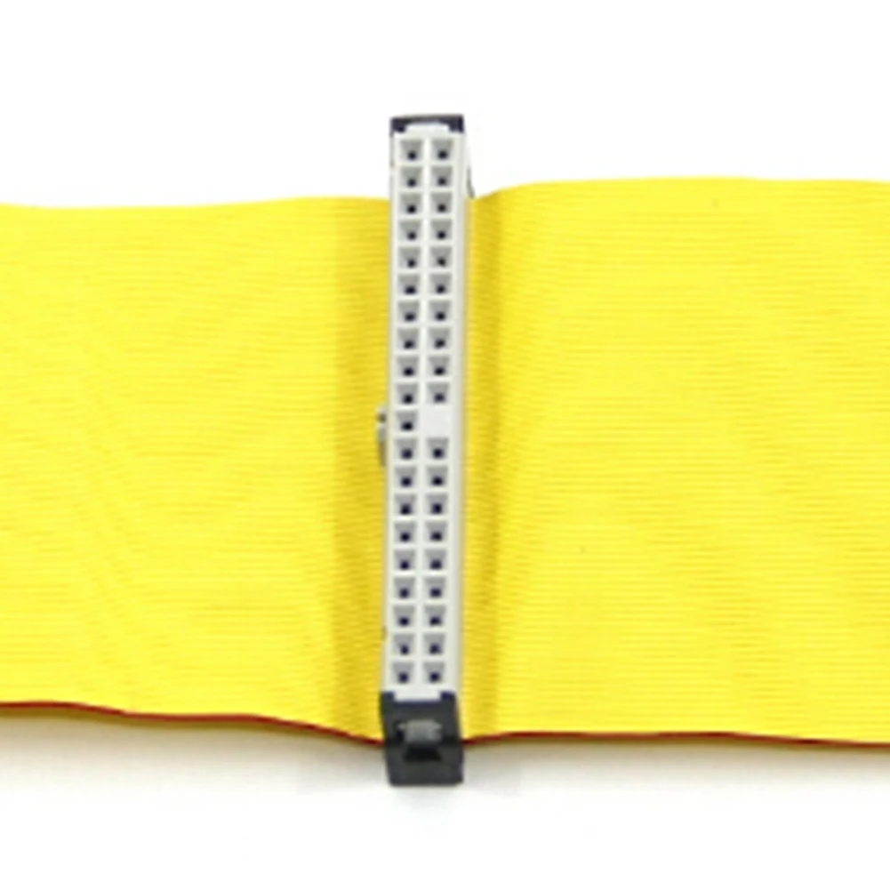 80cm 3 5 IDE ATA 40 Pin Hard Drive Ribbon Cable Computer Extension Wire Connector Dual 3