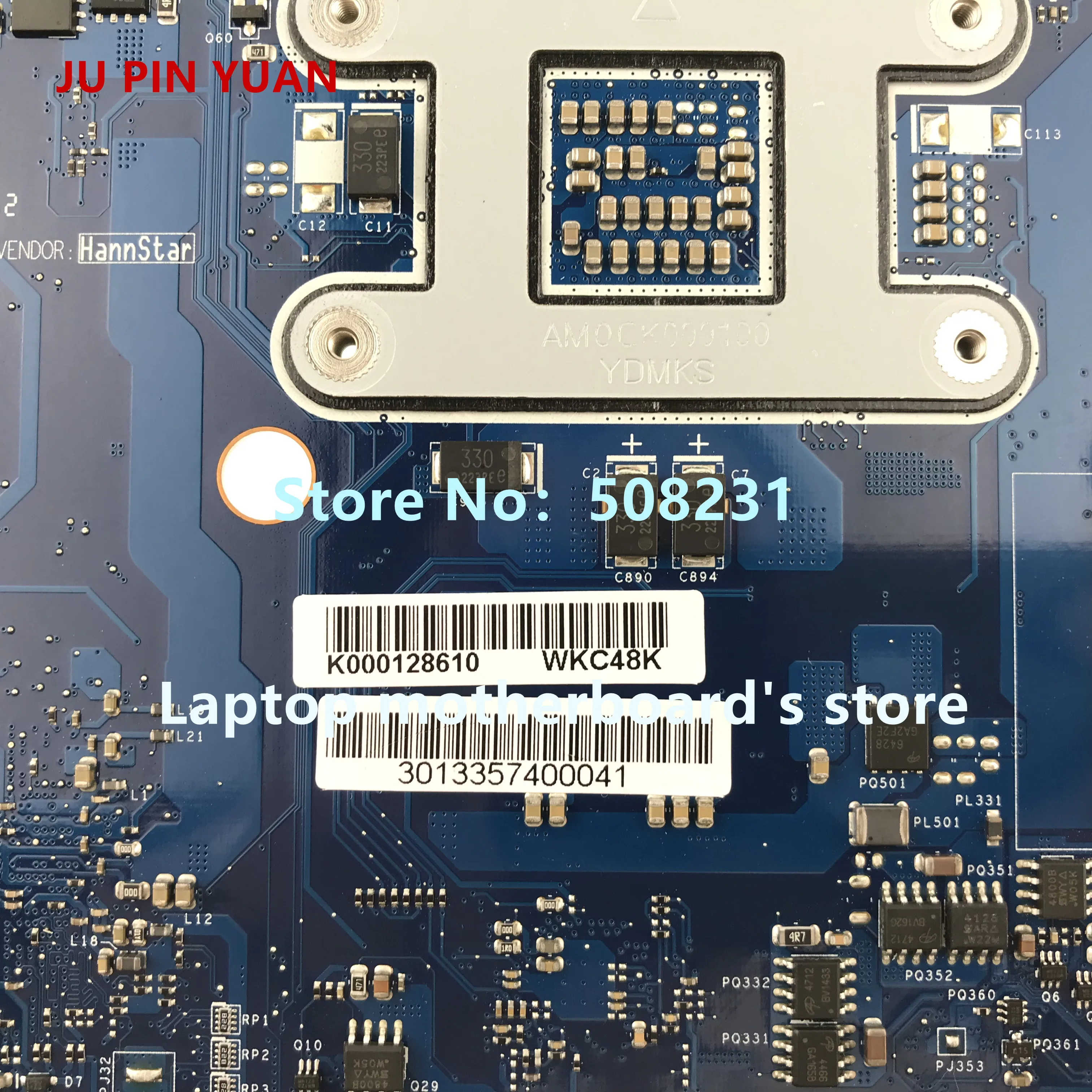 جو دبوس يوان K000128610 PHRAA LA-7212P لتوشيبا P770 P775 اللوحة المحمول اختبارها بالكامل