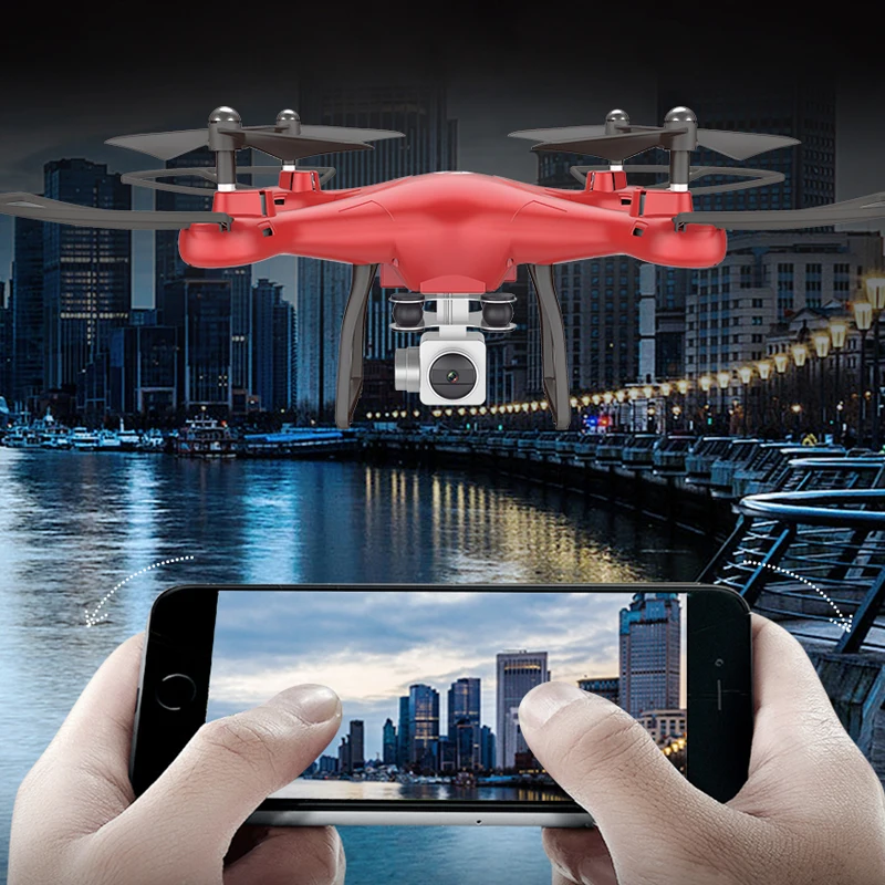 SMRC S10 2.4G 4-AXIS remote control quadcopter drone with HD camera rc dron cam FPV wifi professional helicopter easy play toy