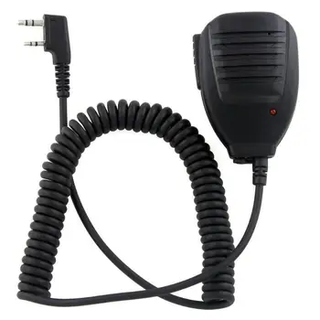 

Handheld Speaker Mic Microphone Walkie Talkie Radio WSX for BAOFENG UV-5R V2+ BF-F8+ WP970 888s
