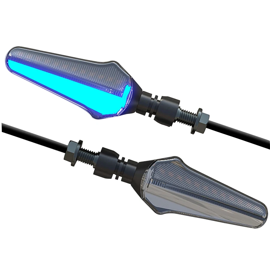 

1 Pair Motorcycle Daytime Signal Lights LED Turn Lights Brightness Motorbike Accessories
