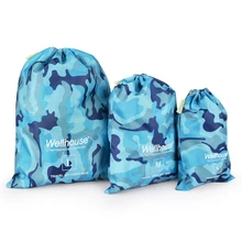 Набор из 3 мешков для дома на открытом воздухе, водонепроницаемые Гермомешки на шнурке, сумки для вещей для кемпинга, походов