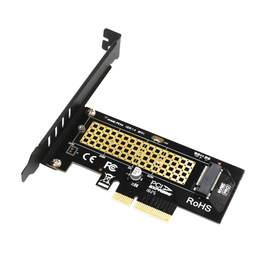Sk4 M.2 Nvme Ssd Ngff To Pcie X4 Adapter M Key Interface Card Support Pci Express 3.0 | Электроника