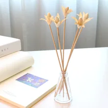 Lychee Life 5 шт. деревянный цветок Рид диффузор без огня Арома диффузор палочки домашние ароматы, ароматерапия украшение комнаты