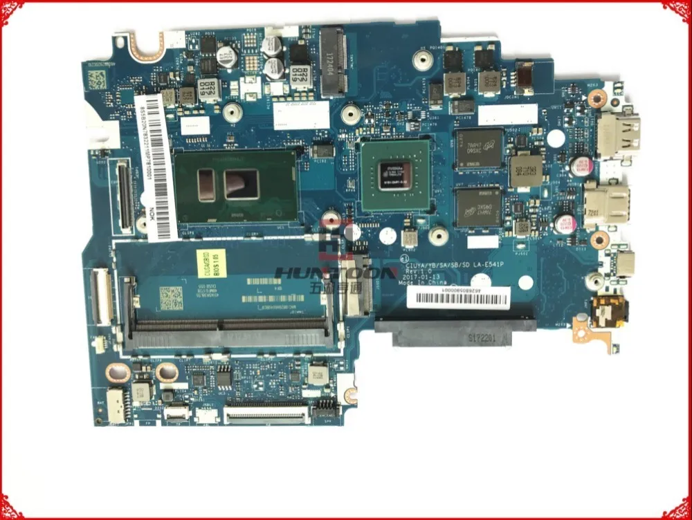Высокое качество FRU:5B20N78322 для Lenovo Ideapad 320S 14IKB материнская плата LA E541P SR342 I5 7200U DDR4 2 ГБ