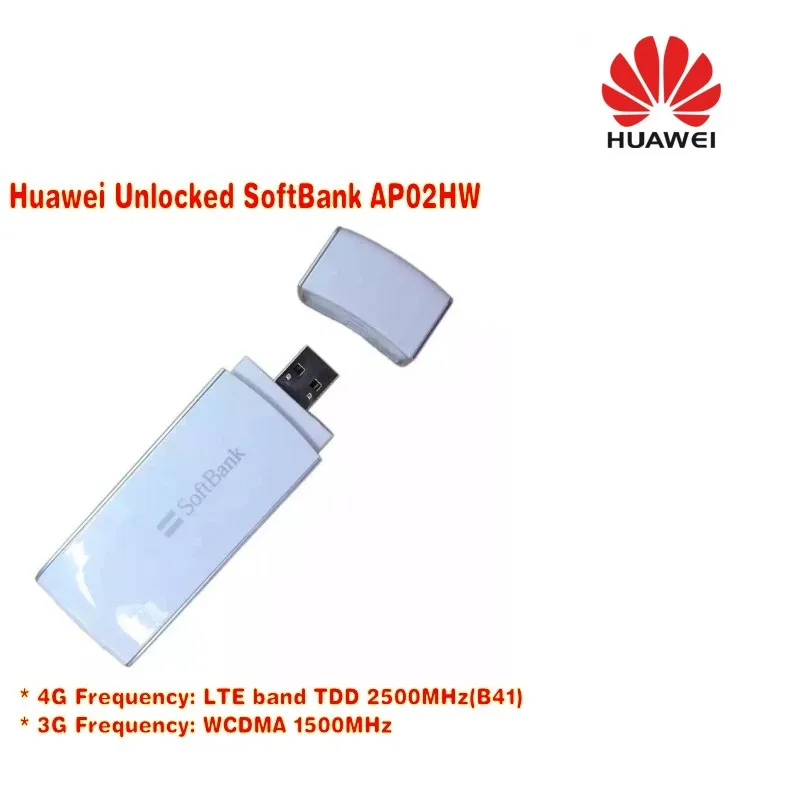 Huawei разблокирована SoftBank AP02HW 4G USB модем Широкополосный LTE TDD B41 ключ|Модемы| |