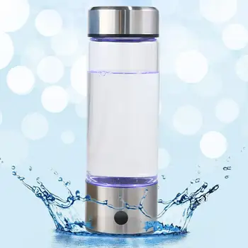 

Adoolla 420ML Portable Electrolysis Hydrogen Generator Water Filter Bottle Glass