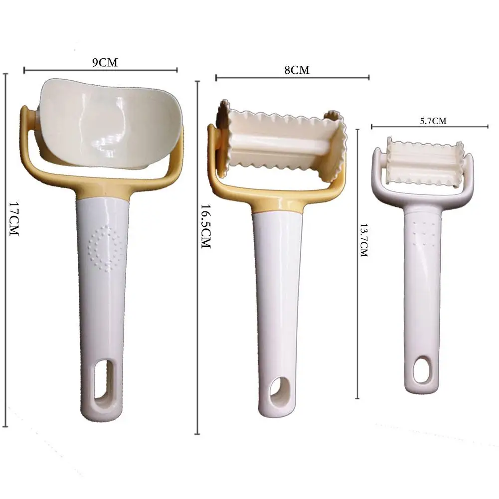 3 шт. печенье Пластик литья тестораскатка резак для хлеба торт кекс силиконовые лопатки для выпечки высечки