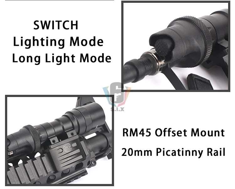 Element suprefir M312 Scout светильник с RM45 крепление со смещением Тактический Airsof Flash светильник