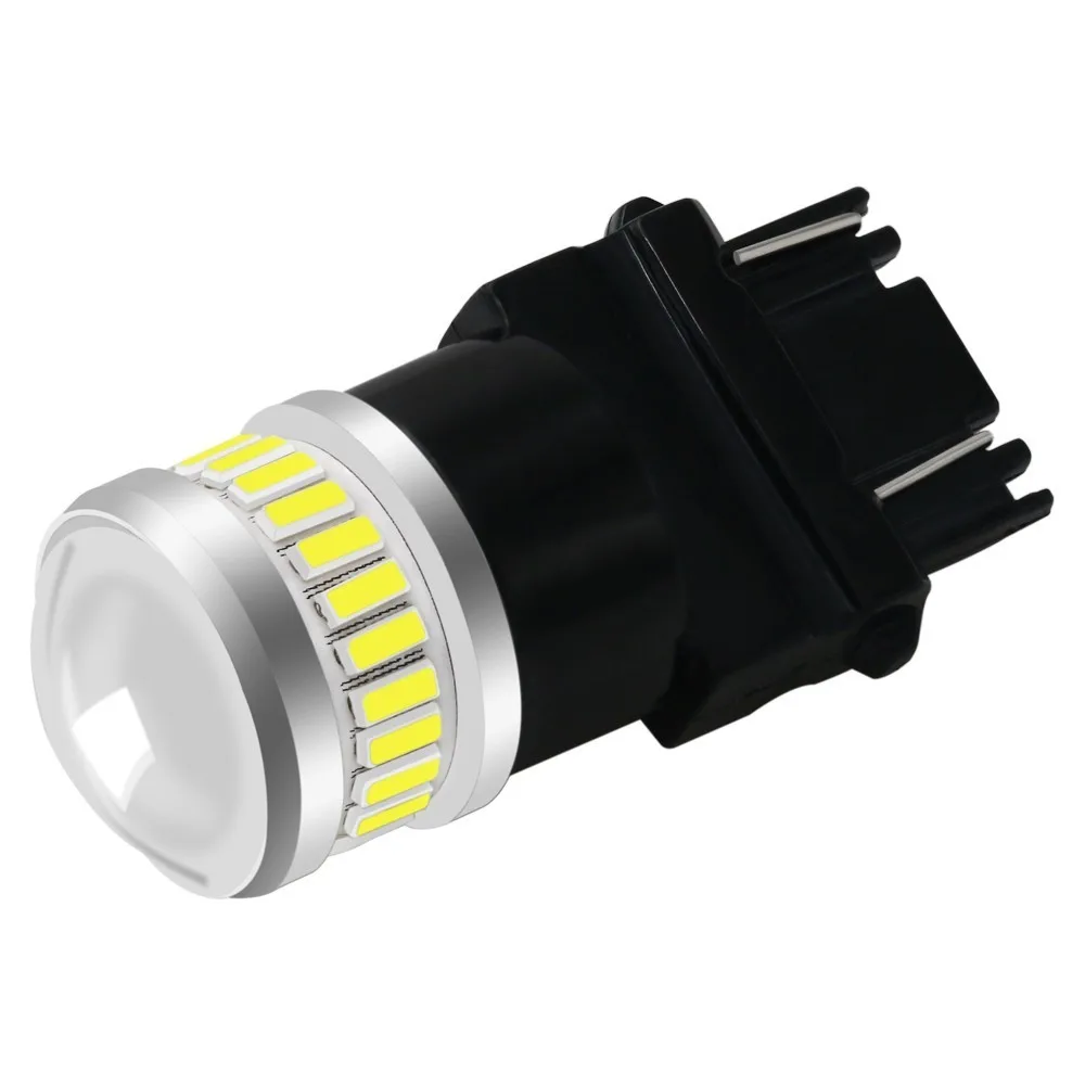 Цельнокроеное платье 1156 1157 3156 3157 7440 7443 24 Smd 4014 и 6SMD 3030 светодиодные задние лампы стоп светильник s Автоматический Обратный лампа купольный светильник