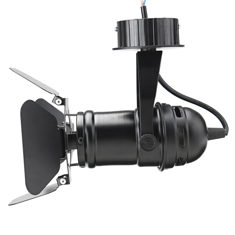 Günstige Retro Industrielle Led deckenleuchte 110 v 220 v E27 Birne Indoor LED Lampe für Kaffee Shop Kleidung Shop bar Kunst Ausstellung Studio