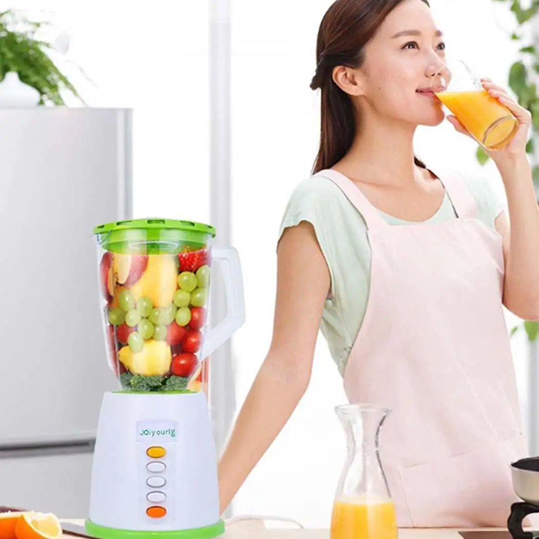 

Multifunctional Durable Practical Juicer Household Juicing Mixing Home 1500ml 300W Ablout 18000rpm/min 5 Tool