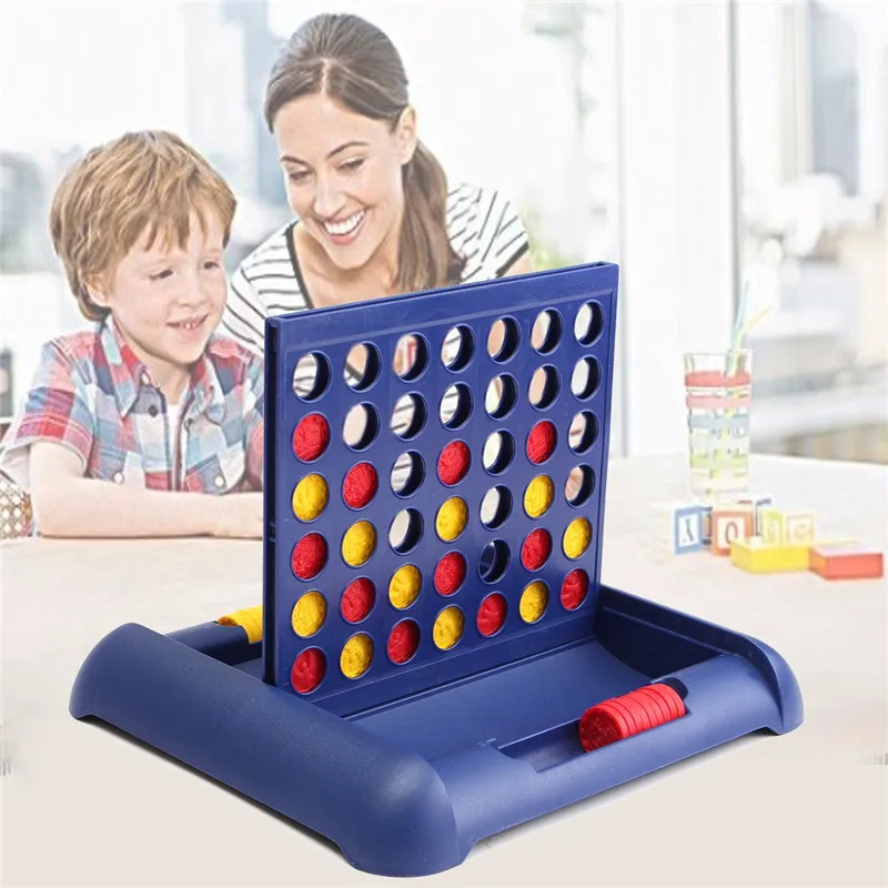 

Connect Yellow/Red Four In A Row 4 In Line Board Fun Family Party for Classic Bingo Game Baby Toy Educational for Children Gift
