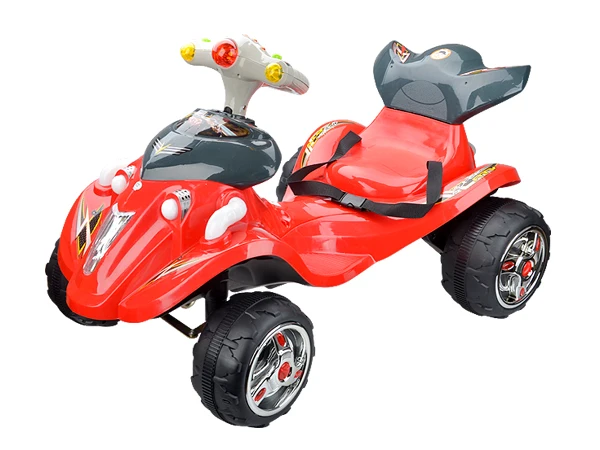 

Children's Electric Dual Drive Motorcycle Large Four Wheels Kids Aged 3-6 Can Sit Baby Toy Charging Bottle Baby Carriage