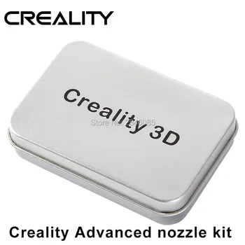 

CREALITY 3D Printer Parts Advanced Nozzle Size 1*0.2mm/2*0.4mm/1*0.6mm/1*0.8mm For 1.75mm Extruder Print Head Brass MK8 Makerbot