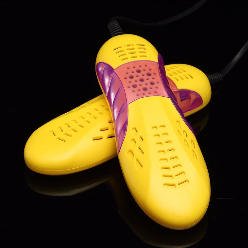 

220V 10W EU Plug Race Car Shape Voilet Light Shoe Dryer Foot Protector Boot Odor Deodorant Device Shoes Drier Heater