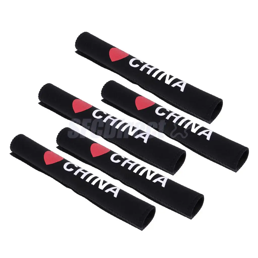 

5Pcs Bike Bicycle Frame Chain Protector Mountain Bike Stay Fork Protection Guard Protective Pad Wrap Cover Cycling Accessories