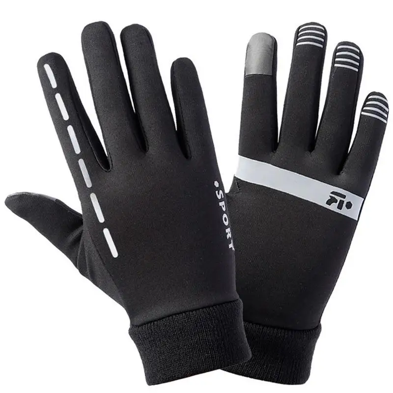 Уличные спортивные походные зимние велосипедные перчатки для мужчин и женщин анти ветер мягкие тёплые перчатки