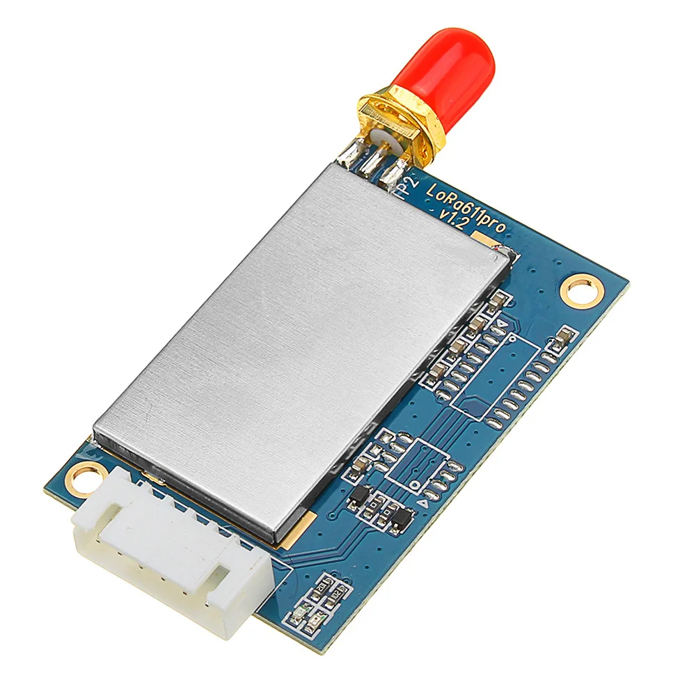 LEORY 3,3-6,5 V A611AES LORA 433 МГц Беспроводной модуль приемопередатчика данных 100 МВт с ttl RS232 RS485 Интерфейс
