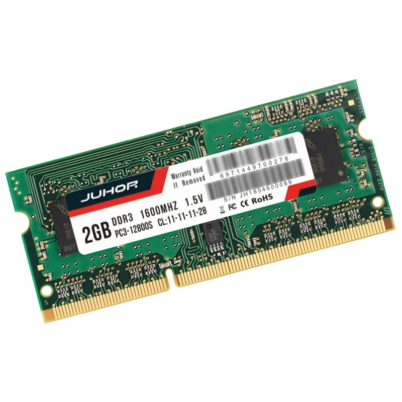 Juhor Ddr3 2G 1,5 V 204 Pin Ram память для ноутбука