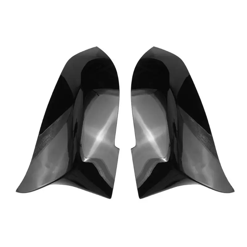 

VODOOL 2Pcs Car Door Rear View Mirror Cover Gloss Black Rearview Mirror Caps Car Styling For BMW F30 F31 F32 F33 F36 3 4 Series