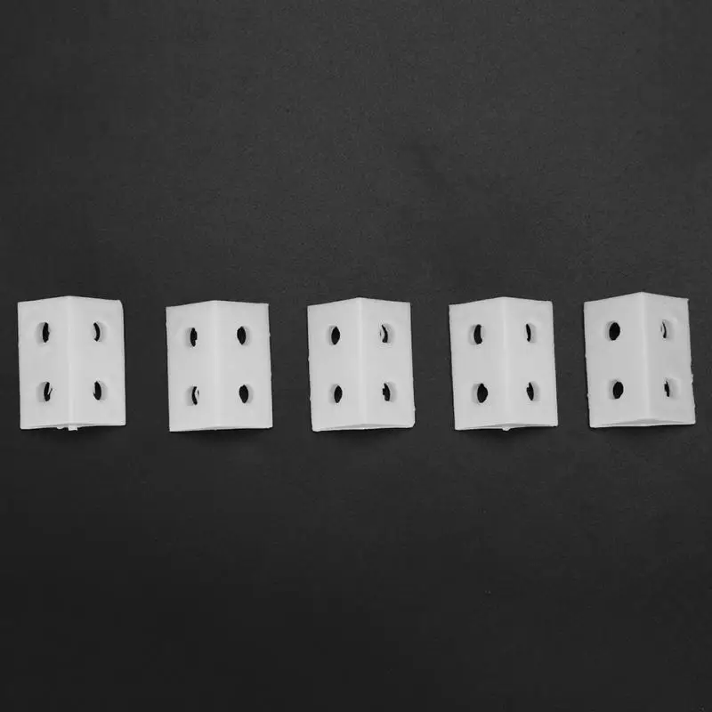 50 шт. пластиковые угловые кронштейны для мебели|Угловые кронштейны| |