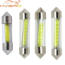 2 sztuk Festoon 360 stopni światła samochodowe Led biały c5w DC 12v 31mm 36mm lampka do czytania dome lampka tablicy rejestracyjnej auto tablicy rejestracyjnej buld