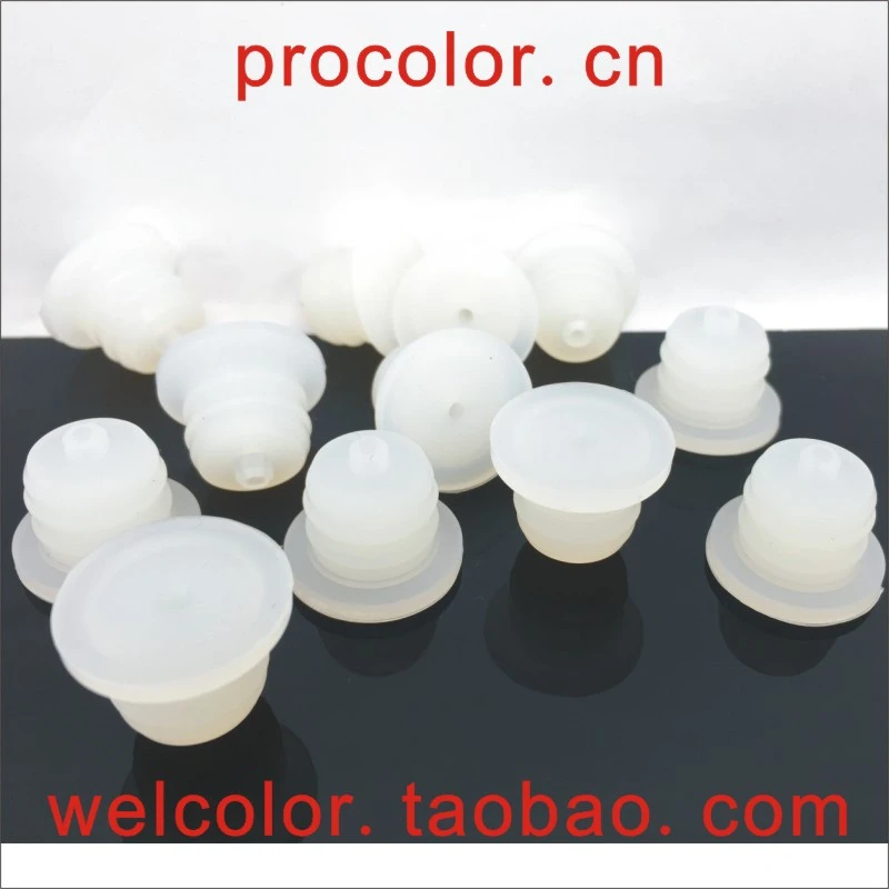 Silicone rubber bottle stopper Seal plug shield dustproof 1/2" 13 mm