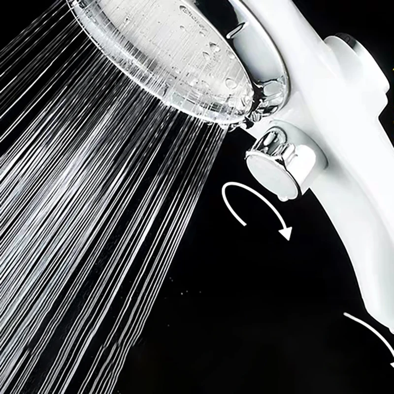 

Handheld Shower Head Adjustable Shower Head with a Shut Off Switch Negative High Pressure