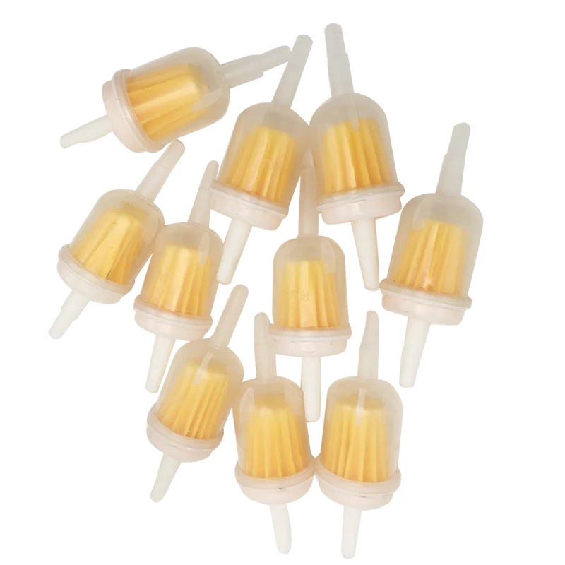 10pcs 1/4 x 5/16 Inch Gas Inline Fuel Filters for Kawasaki Kohler ect | Автомобили и мотоциклы