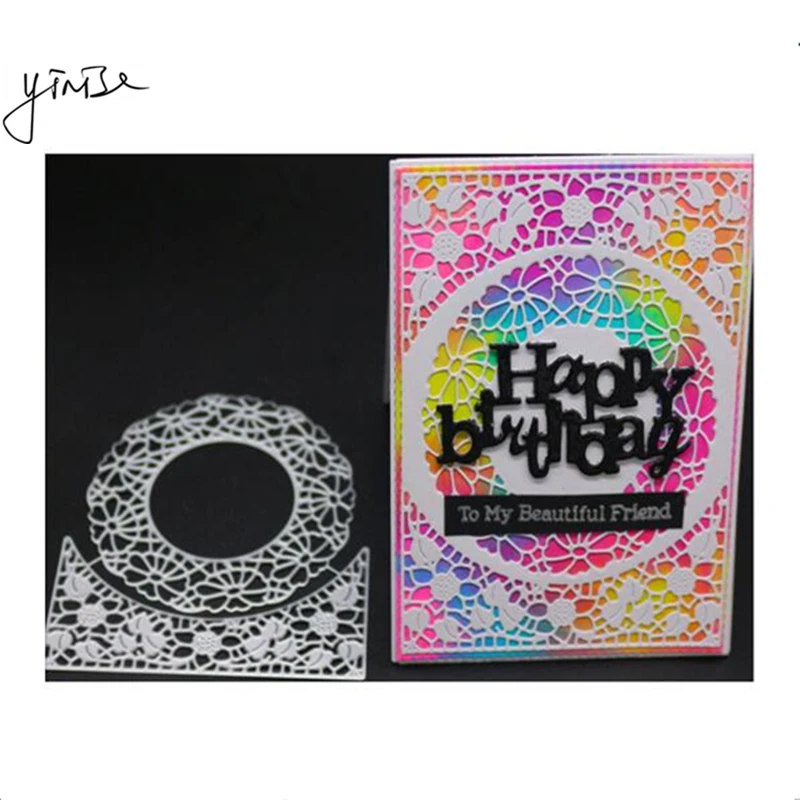 

VCD64 Flowers CUT SCRAPBOOK Metal Cutting Dies For Scrapbooking Stencils DIY Album Cards Decoration Embossing Folder Die Cuts