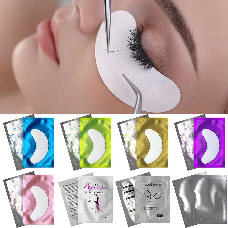 

Kimcci 10/20 pairs New Paper Patches Eyelash Under Eye Pads Lash Grafting Eyelash Extension Eye Tips Sticker Wraps Make Up Tools