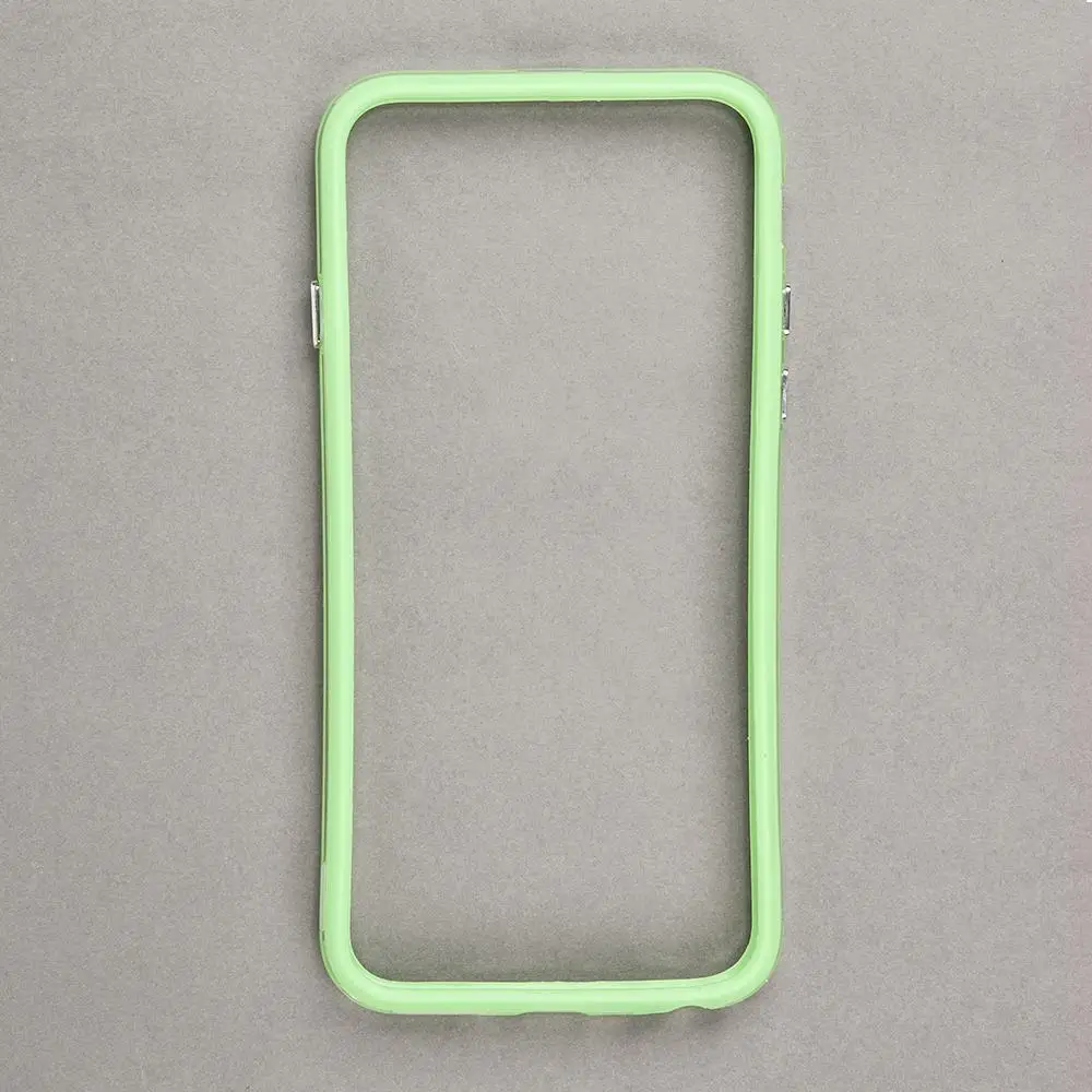 

TPU Material Solid Green Color Edge Protection Easy to install and take off. Frame Bumper Case For iPhone 6