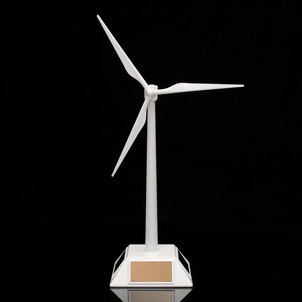 Beste 2 In 1 Wit Solar Wind Generator Model En Tentoonstelling Stand Windmolen Educatief Montage Kit Desktop Decoratie Kunststoffen
