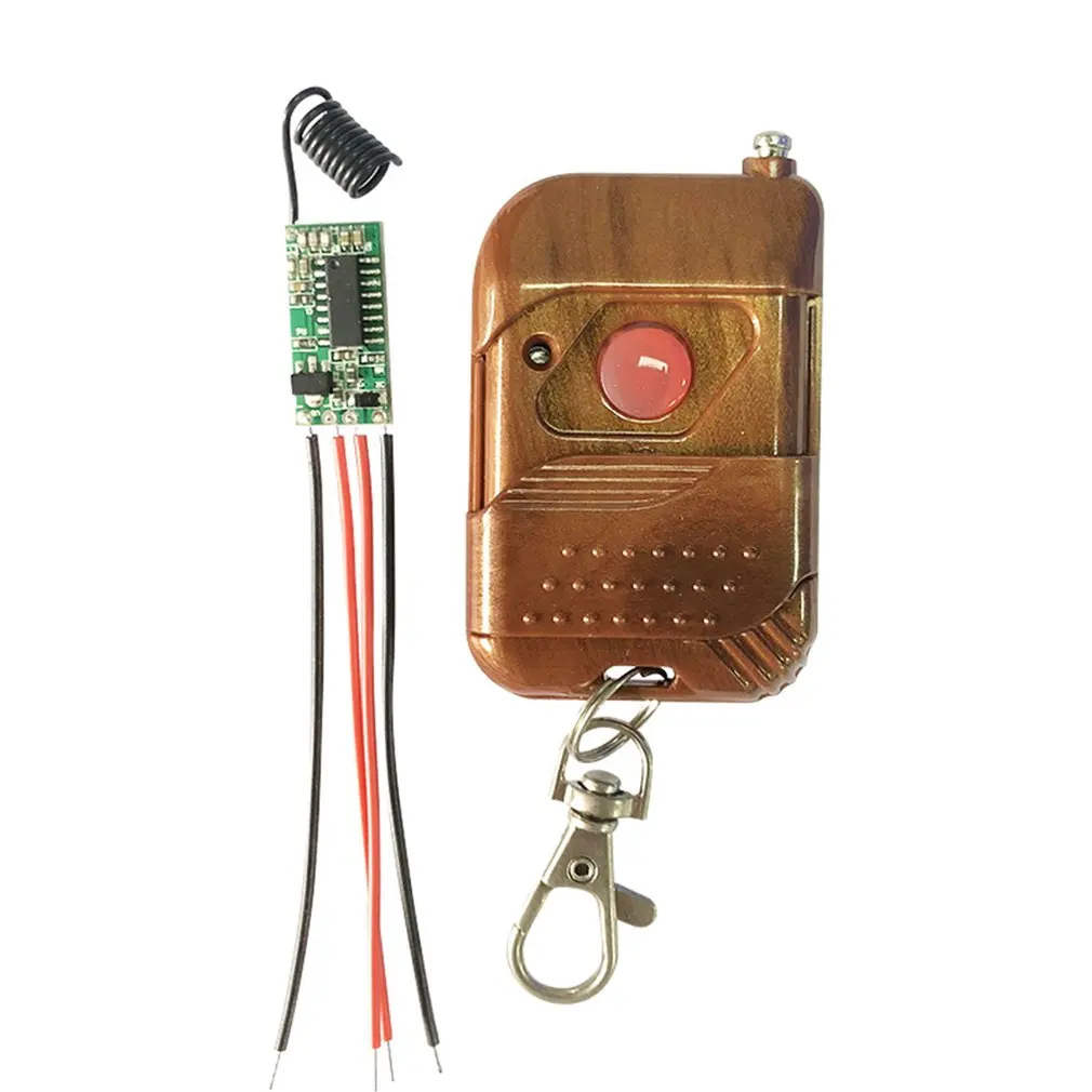 

Remote Control Light Modification Module With Decoding 3.6-24v Wireless Receiving And Transmitting Single Line Switch Setting