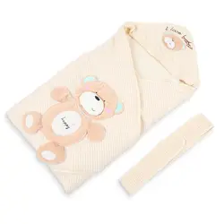 Для новорожденных цвет хлопок утолщаются одеяло пеленание мягкий теплый уютные одеяла для ванной марлевые пеленки обёрточная бумага