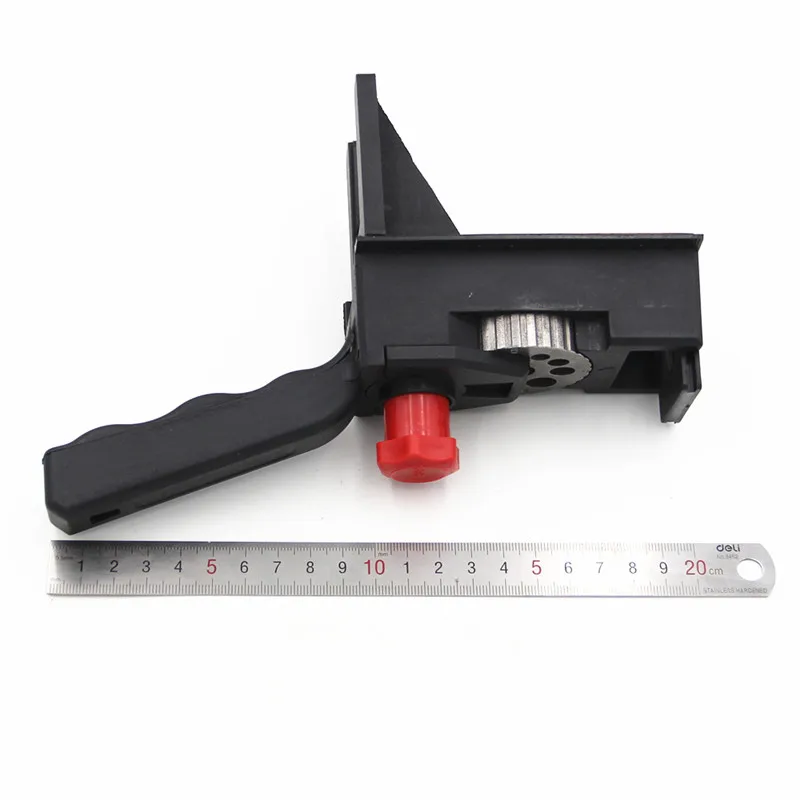 

1pc New Woodworking Quick Doweling Jig Handheld Dowel Jig 3/3.3/4/4.2/5/6/6.8/8/10mm Hole Drill Guide