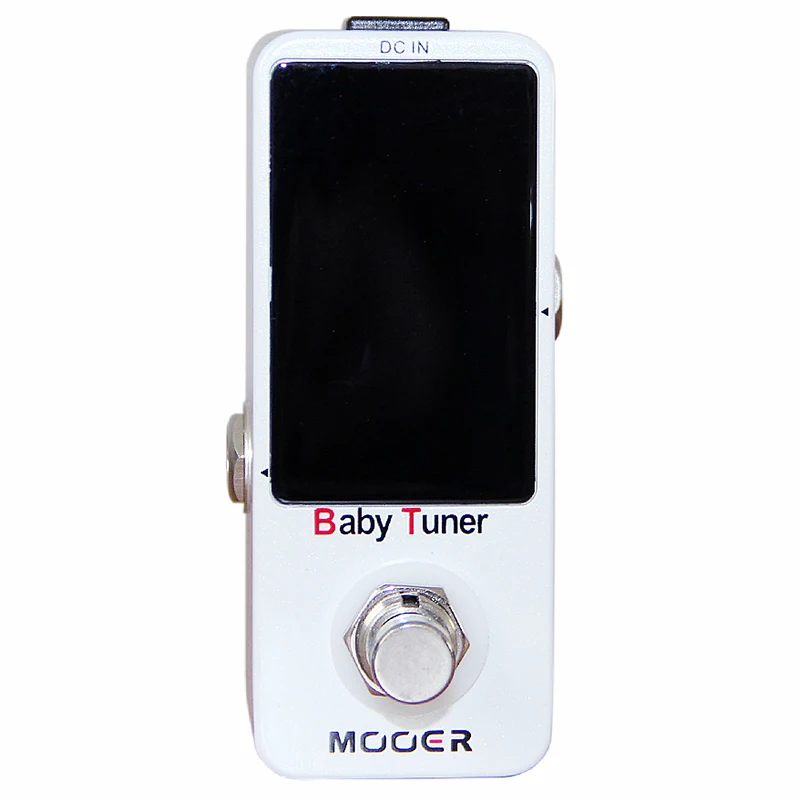 

MOOER Baby Tuner Effect Guitar Pedals A High Precision Tuning mini Pedals Monaural Jack Design True Bypass Switch Pedal