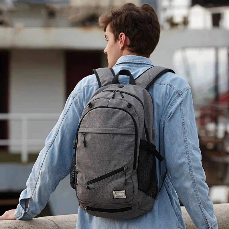 Вместительная сумка для ноутбука, рюкзак с usb-зарядкой, парусиновая спортивная водонепроницаемая сумка для баскетбола, рюкзак для путешествий