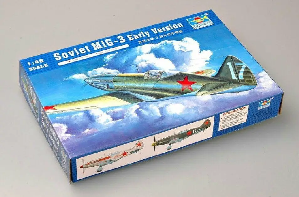 Trumpeter 1/48 02830 Soviet MiG-3 Early Version | Игрушки и хобби