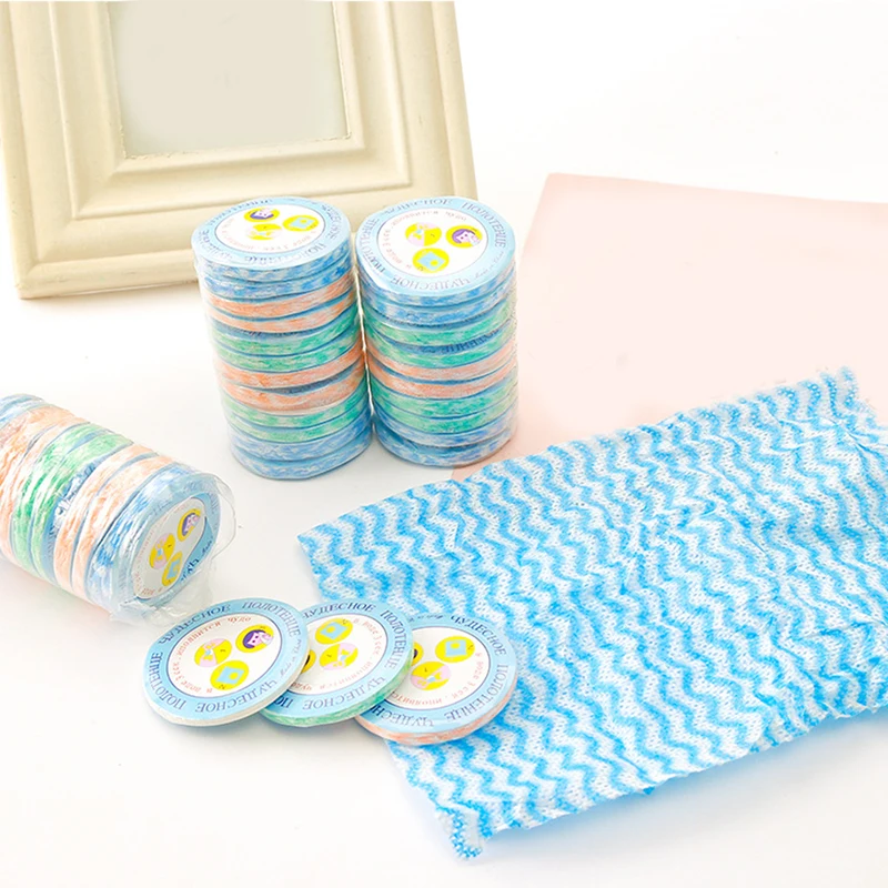 

Non Disposable Compressed Towel Non-woven Practical Magical Traveling Portable 5PCS/Lot Facial Towel Home Textile Outdoor