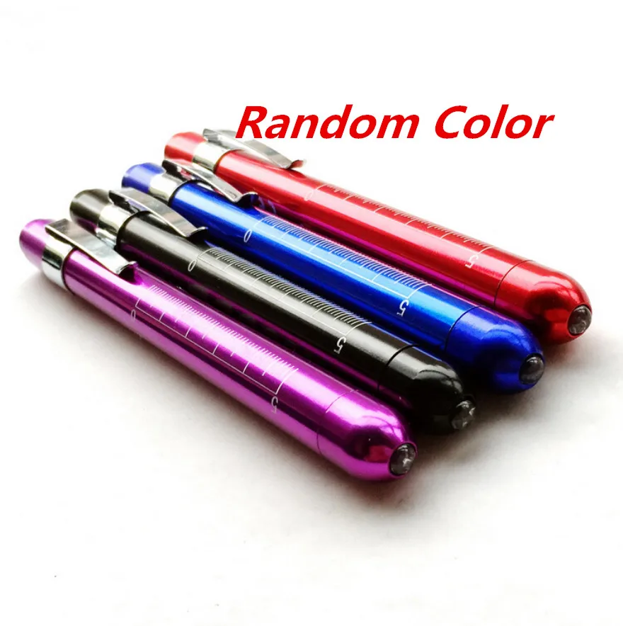 

New Handy Pocket LED Lamp Portable USB Handy Powerful Flashlight Rechargeable Pen Tactical Flashlight Energy-saving Color Random