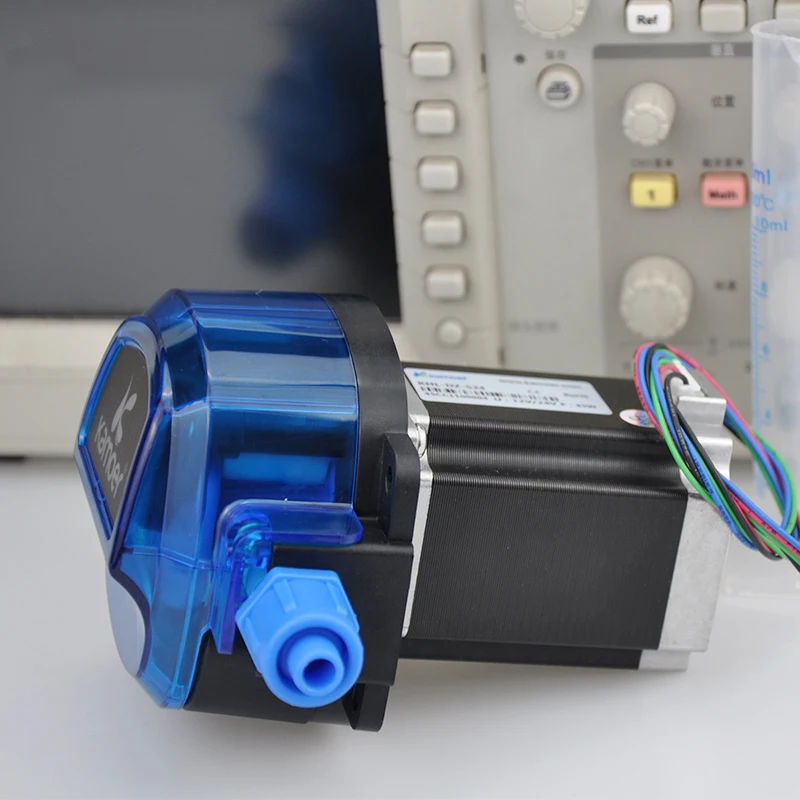 

Mini Peristaltic Pump Stepper motor High-precision Water Pump, Liquid Pump High Flow Stepper Motor 12V / 24V 1300ML / 1800ML/min