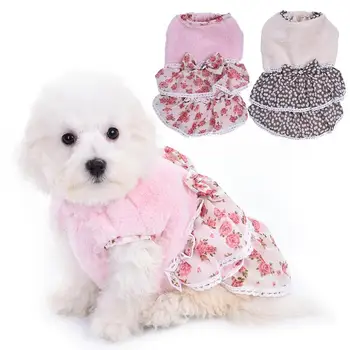 

Soft Smooth Fit Warm Pet Puppy Skirt Clothes