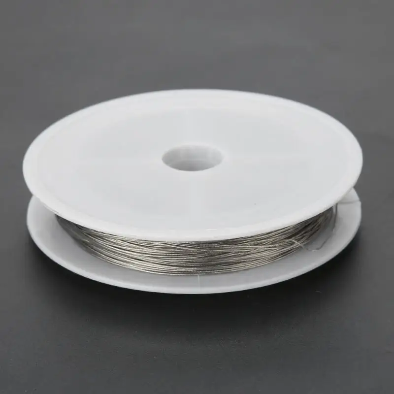 

1 Roll Steel Cord Craft Beads Rope Wires Wire Jewelry Beading String Coil of Wire Threaded Beads Through Jewelry Accessories