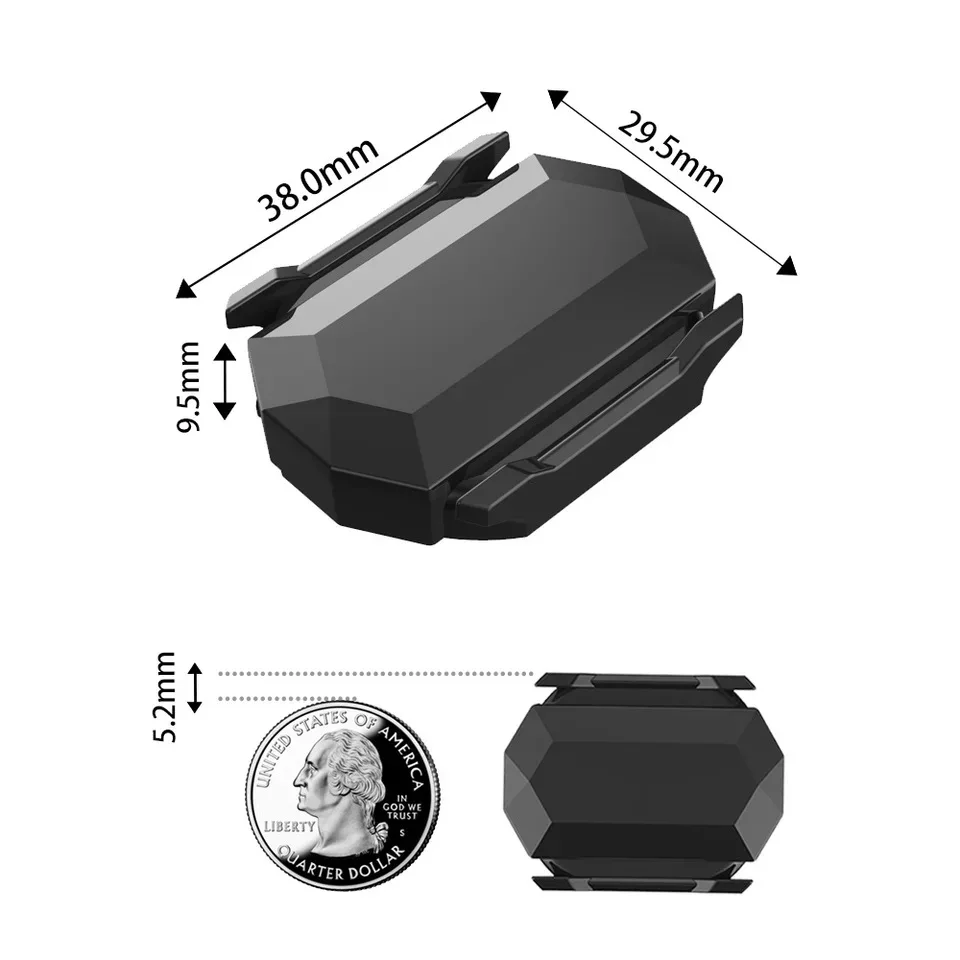 Коробка CYCPLUS, беспроводной Велосипедный датчик Каденции, BT& ANT+ IPX7, 4g, ультра-маленький велосипедный компьютер, спидометр, фитнес, MapMyRide