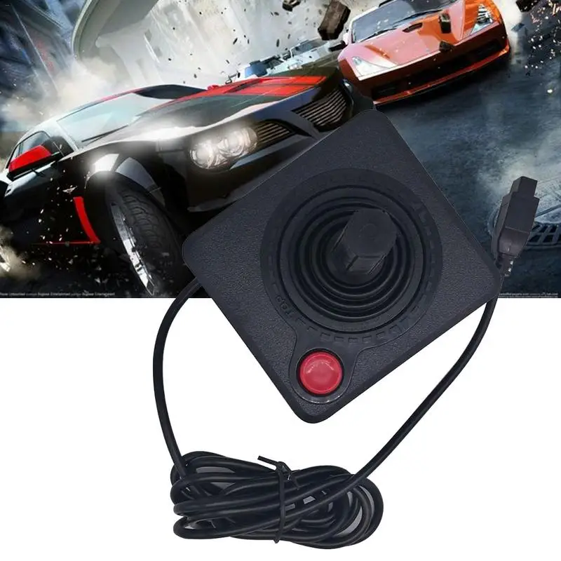 Upgraded 1.5M Gaming Joystick Controller For Atari 2600 game rocker With 4-way Lever And Single Action Button Retro Gamepad Upgraded 1.5M Gaming Joystick Controller For Atari 2600 game rocker With 4-way Lever And Single Action Button Retro Gamepad