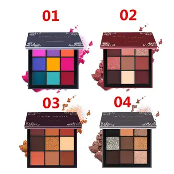 

XY Fancy 9 Colors Eyeshadow Palette Matte Diamond Glitter Eye Shadow Waterproof Not Fade Eye Shadow