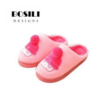 

Woman Shoes Sale Pantufa 2020 New Cotton Slippers Warm Winter Soft Cashmere Dimensional Spherical Shoe Upper For Mens Or Womens